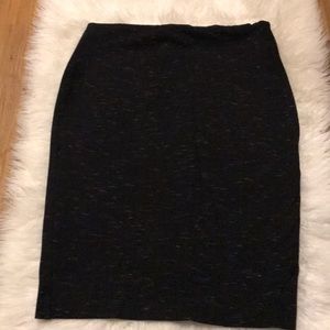 Black pencil skirt size 10
